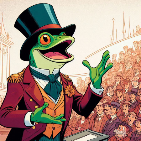 Premier Wojciech Bombina przemawia